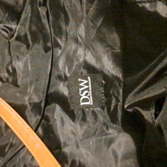 DSW TOTE bag, black,white stripe, New - Picture 2 of 4